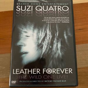 輸入中古DVD：SUZI QUATROスージークワトロleather forever the wild one liveリージョン1