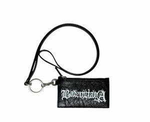 【納品書有り】 BALENCIAGA METAL LOGO LANYARD CARD CASE ストラップ カードケース レザー / bag 財布 saint mxxxxxx T バレンシアガ