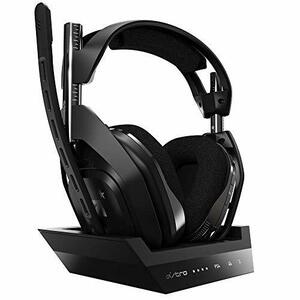 ロジクールG ASTRO Gaming A50 ワイヤレス ゲーミングヘッドセット 5.1ch P(中古品)