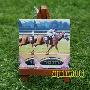 競馬★Topps★【トレカ】セクレタリアト（Big Red）　Secretariat