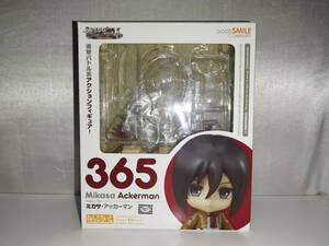 中古品/欠品有り 進撃の巨人 ねんどろいど ミカサ・アッカーマン 365 欠品パーツ多数