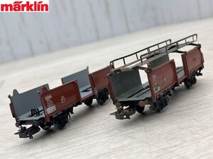 HOゲージ MARKLIN ドイツ鉄道 自動車運搬車 315/4 2点 まとめて DB メルクリン 西ドイツ製 鉄道模型 おもちゃ 即日発送