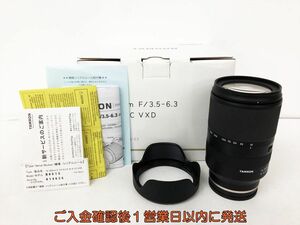 【1円】TAMRON 18-300mm F3.5-6.3 Di III-A VC VXD For Sony E APS-C 動作確認済 レンズ 被写体側キャップなし E00-140jy/F3