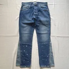 ICON DENIM　ドッキング　ブリーチ　ダメージ加工　ETHANフレアデニム