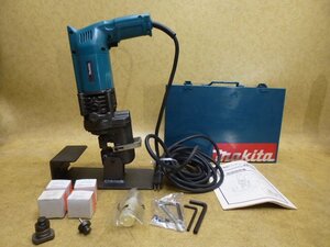 makita マキタ 電動パンチャー 油圧式 PP150 電動油圧パンチャー パンチャ 携帯 油圧式 ダイス パンチ付 携帯油圧式電動パンチャ 動作品