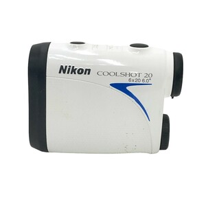 【1円】NIKON ニコン Coolshot 20　レーザー距離計 ホワイト系 [240101214913]