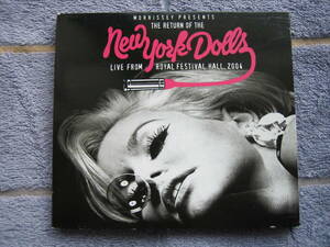 CD　ニューヨークドールズ　LIVE FROM ROYAL FESTIVAL HALL 2004　輸入盤・中古品　NEWYORKDOLLS　デジパック仕様