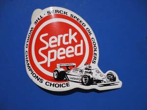 ☆ＳＥＲＣＫ　ＳＰＥＥＤ☆ステッカー１３×１７センチ☆サークスピード☆オイルクーラー☆