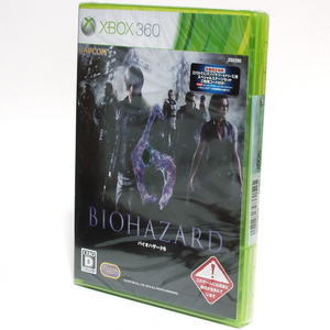 ■【新品未開封】バイオハザード6　Xbox360　17才以上対象　BIOHAZARD 6　初回　BIO HAZARD 6　rResident Evil 6　■