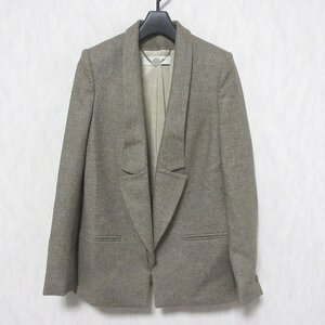 美品 Stella McCartney ステラマッカートニー ウール100％ テーラードジャケット ブライスジャケット 36 ミックスベージュ ◆