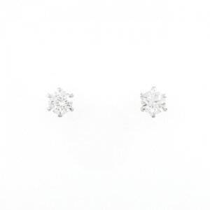 PT ダイヤモンド ピアス 0.216CT 0.236CT G SI2 3EXT H&C