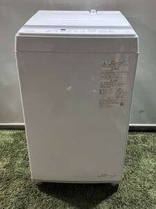 美品☆/TOSHIBA/東芝/ダブルシャワー洗浄/全自動洗濯機/5kg/家電/2024年製/AW-5GA2/1212h