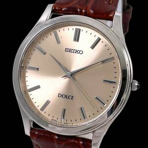 24I088　セイコー　SEIKO　8J41-8010　ドルチェ　DOLCE　メンズ腕時計　現状品　クォーツ　3針　ラウンド　バーインデックス　１円～