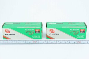 ※【新品未使用・期限切れ】FUJIFILM 富士フィルム 110フィルム 24枚撮 FUJICOLOR SUPER G カラーネガフィルム 箱付 c0395