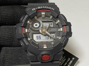 カシオ CASIO Gショック G-SHOCK アナログ / デジタル コンビネーション GA-700-1AJF 展示未使用品