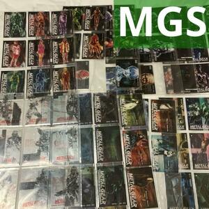 METAL GEAR SOLID TRADING CARD CHICKEN CARDS SET