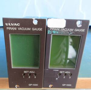 ULVAC PIRANI VACUUM GAUGE GP-1000 2個セット (W314)