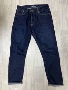 ★美品★JAPAN BLUE JEANS CIRCLE 和紙セルヴィッチ W32 ジャパンブルージーンズ　サークル　ストレート　13oz 和紙セルヴィッチデニム