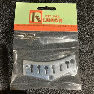 【希少品】 テールピース アメリカ製 KLUSON クルーソン テイルピースジェリー ガルシア タイガー JG Custom Top Mount Tailpiece Brass