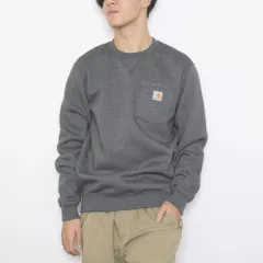 (カーハート) CARHARTT トレーナー メンズ 103852 L [並行輸入品] [CARBON HEATHER] [L]