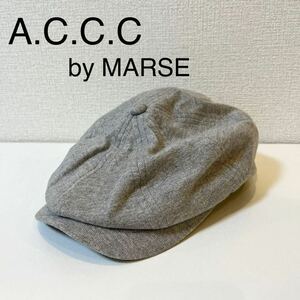 A.C.C.C by MARSEメンズハンチング帽子 グレー【TAA-134】