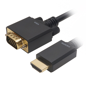 まとめ得 ホーリック HDMI→VGA変換ケーブル 3m HAVG30-710BB x [2個] /l