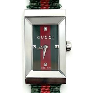 【人気・2重巻き】グッチ　GUCCI　レディース　腕時計　Gフレーム