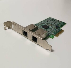 【中古】ギガビット LANカード1000 2ポート TN8104-132T RJ-45 ×2 PCI-E 2.0 x1 デュアルポート