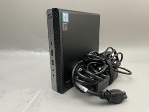 ★1円スタート★第8世代★HP EliteDesk 800 G4 Core i5 8500T 8GB 500GB Win10 Pro 保証付き★AC付★