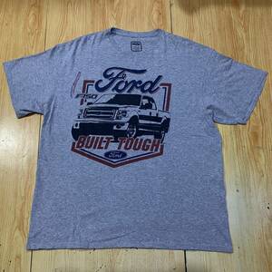 即決・クリックポスト発送・輸入古着・FORDのオフィシャル商品です。F-150のＴシャツ・杢グレー・ＸＬ