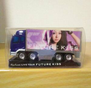 希少!倉木麻衣LIVE TOUR FUTURE KISSツアートラック車トラックfigureフィギュアtruckライブ機材車ツアトラ会場限定グッズmai-kミニトラック