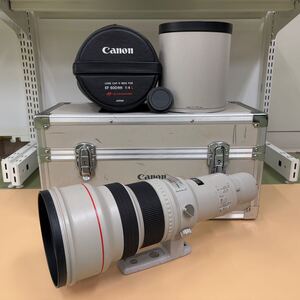 □ Canon LENS EF 600mm F4 L ULTRASONIC カメラレンズ AF動作確認済 ケース キャノン