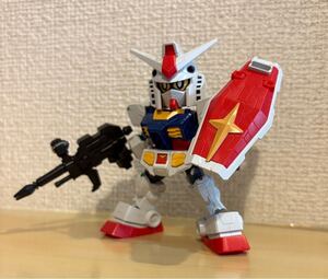 【匿名配送】SDガンダムクロスシルエット RX-78F00 ガンダム　組立済　ガンプラ　バンダイ　機動戦士ガンダム　ジャンク