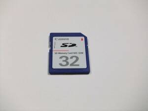 SDカード 32mb フォーマット済み 1枚 動作品 CANON