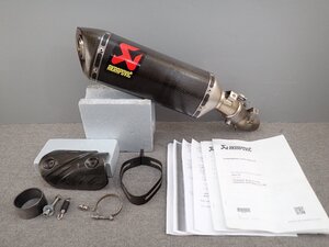 【良品】　AKRAPOVIC　アクラポビッチ　ZX-6R　19-23　2BL-ZX636G　スリップオン　マフラー　JMCA対応