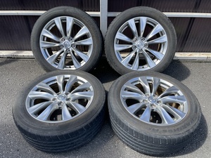 NISSAN ニッサン Y51 HY51 フーガ 前期 純正 245/50R18 5H PCD114.3 ENKEI エンケイ製 ハイグロス 中古品