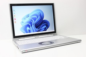 ノートパソコン 2in1PC Windows11 WPS office搭載 Panasonic レッツノート CF-XZ6 SSD256GB メモリ8GB 第7世代 Core i5 タブレットPC