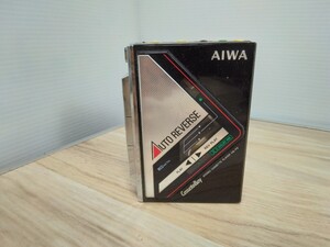 T 当時物　AIWA/アイワ ポータブルカセットプレーヤー HS-P9 CassetteBoy/カセットボーイ ジャンク カセットプレーヤー ヴィンテージ