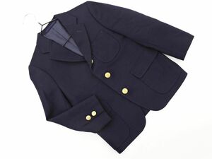 J.PRESS ジェイプレス ウール100% テーラード ジャケット size110cm/紺 ◇■ ☆ eja2 子供服