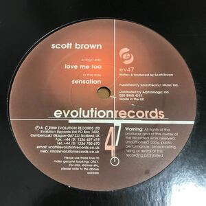 【ハピコア】Scott Brown / Love Me Too - Evolution Records . Happy Hardcore ハッピーハードコア