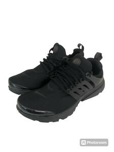 nike air presto triple black ナイキ　プレスト　オールブラック　スニーカー　古着　ビンテージ　25 黒