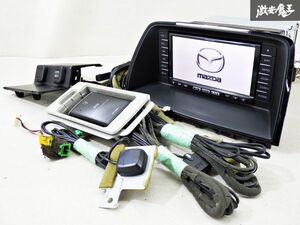 【保証付】 MAZDA マツダ 純正 OP オプション メモリーナビ ETC付 地図データ2013年 NVF-0638 CD DVD BluetoothOK 即納 在庫有 棚4-4