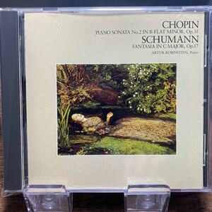 ☆中古CD☆ ショパン：ピアノ・ソナタ第2番＆シューマン：幻想曲　ルービンシュタイン　THE GREAT COLLECTION OF CLASSICAL MUSIC 79