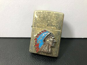 中古品　未着火　ZIPPO　ジッポー　インディアン　ネイティブアメリカン　1993年