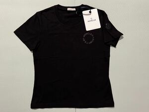 新品 モンクレール MONCLER 最高級　Tシャツ　My　MONCLER　ロゴ　黒 マーク 　XS　モンクレールジャパンタグ付き正規品