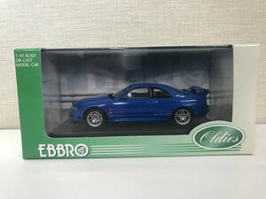 【１円スタート】1/43 エブロ Oldies 日産 スカイライン GT-R R33 青 NISSAN GTR R33 Blue 584 EBBRO ZK