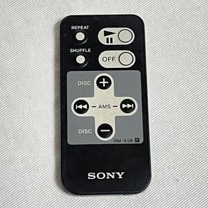 SONY ソニー　リモコン　RM-X58　ジャンク