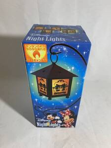 ディズニー　LEDキャンドルスタンド　ナイトライト　スタンドライト　ミッキー＆ミニー　新品