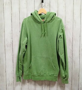 Supreme/パ-カ-/19SS Overdyed Hooded Sweatshirt/サイズM/シュプリーム/グリーン