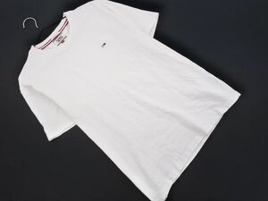 tommy jeans トミージーンズ RELAX FIT バックプリント Tシャツ sizeM/白 ■◆ ☆ eia4 メンズ